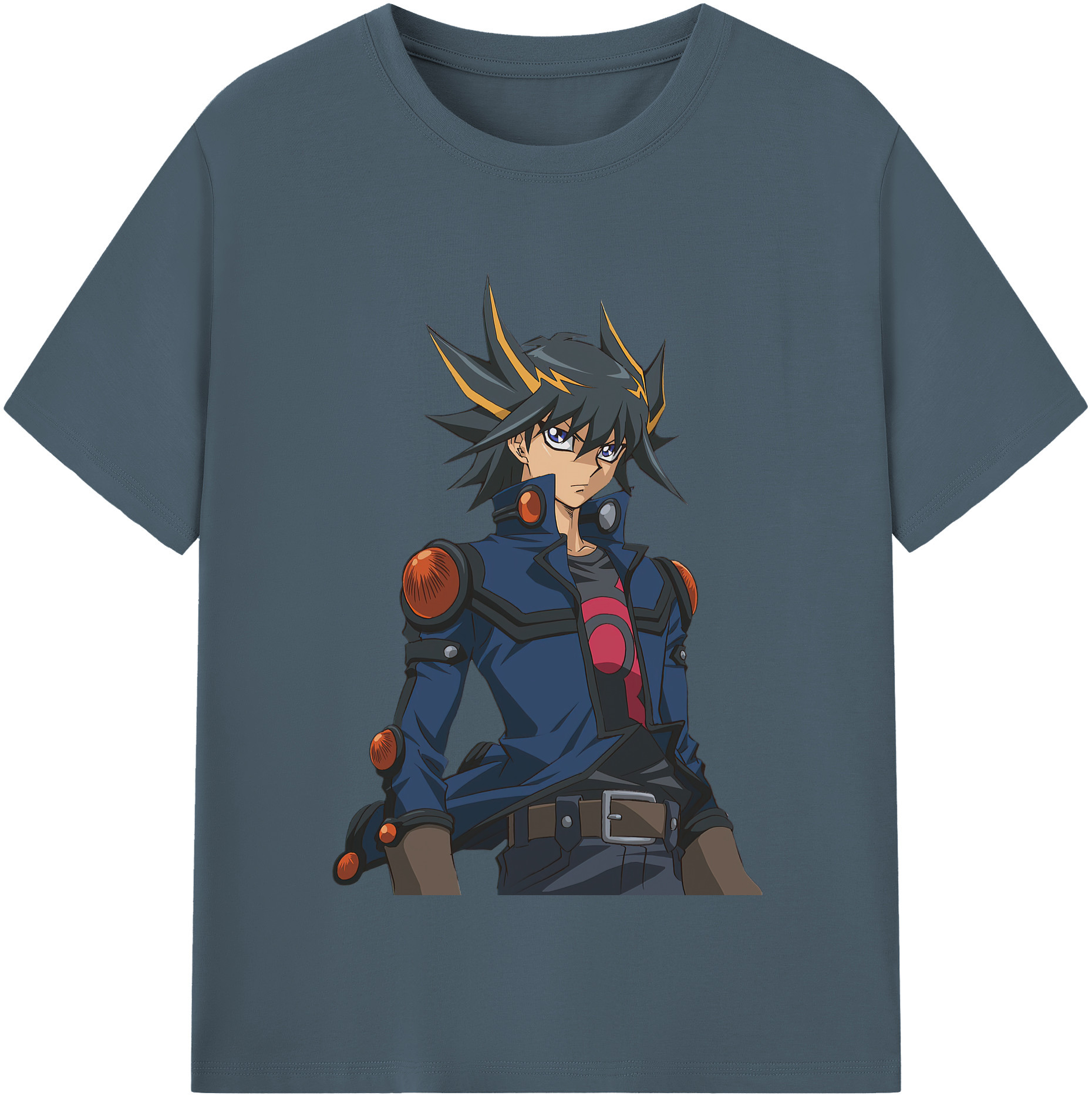 （画像用） 遊☆戯☆王 Yu-Gi-Oh! 綿100％半袖Tシャツ（フロントプリント）